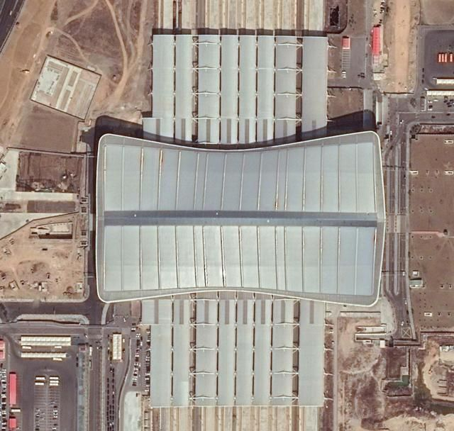 青岛北站航拍,山东省第二大高铁站_新浪新闻