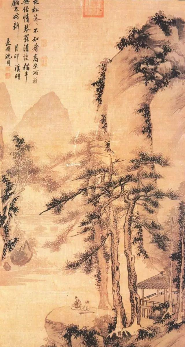 明代沈周高清作品,值得欣赏,感谢分享转发