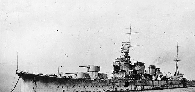 1926年旧日本海军第一型重巡洋舰——“古鹰”级重巡洋舰