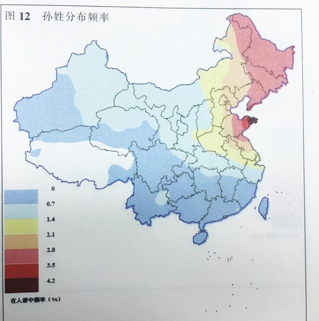 中国姓氏的Y单倍群：徐、孙、马、朱、胡