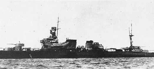 1926年旧日本海军第一型重巡洋舰——“古鹰”级重巡洋舰