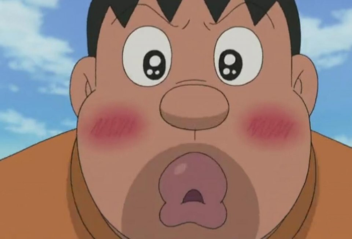 这集哆啦a梦太辣眼睛了胖虎竟然爱上了女装大雄