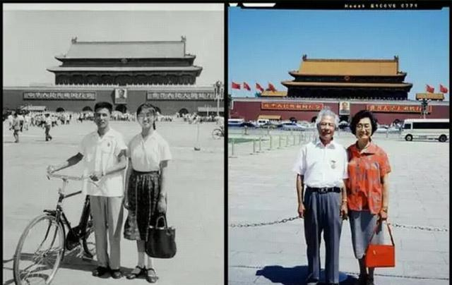 50年代天安门老照片, 没想到60年的变化如此大, 满满的感伤|天安门|年代|老照片_新浪新闻