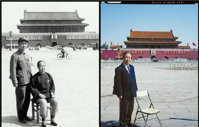 50年代天安门老照片, 没想到60年的变化如此大, 满满的感伤|天安门|年代|老照片_新浪新闻