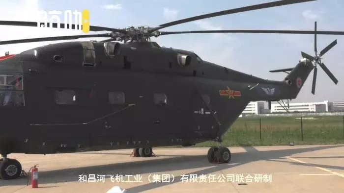 直-8B直升机性能优良用途极为广泛,成为国产军事大片的明星!