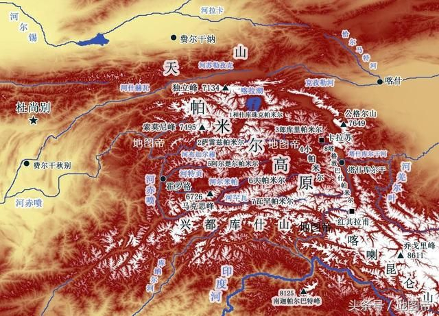 帕米尔高原，中国领土最西端，清朝八帕是如何划分的？！|帕米尔高原|西端|河谷_新浪新闻
