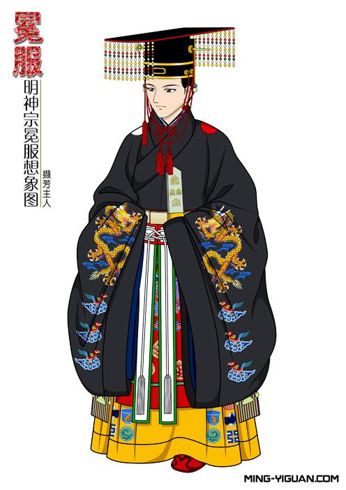 冕服(衮冕)是明代皇帝,皇太子及亲王,世子,郡王的礼服和祭服,其中皇帝