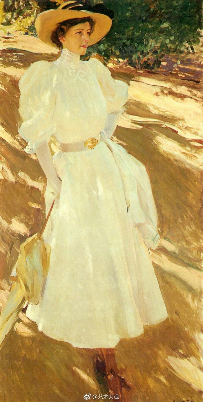 西班牙画家华金.索罗拉油画作品——Joaquin Sorolla（1863-1923）