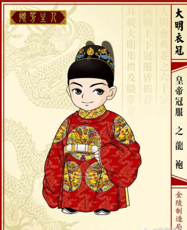 明朝的皇帝只穿黄色龙袍？不还有冕服、衮服、戎服……/明朝衣冠|万历_新浪新闻