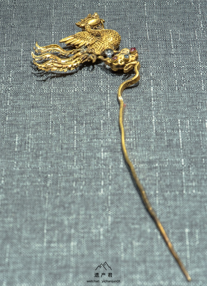 常州市博物馆展· 明代金凤簪
