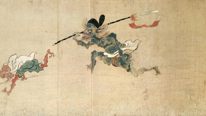 古书画|百鬼夜行绘卷|大德寺|土佐|局部|书画_新浪新闻