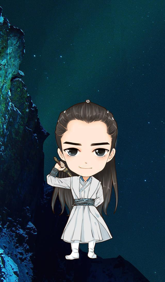 《楚乔传》新一波卡通壁纸来袭, 赵丽颖林更新窦骁李沁