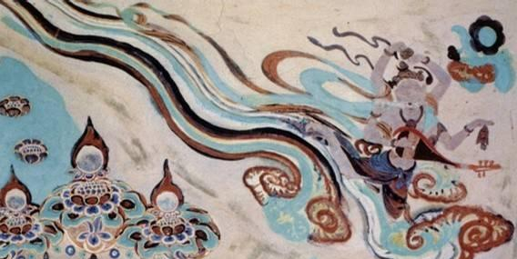 敦煌飞天艺术欣赏_新浪新闻