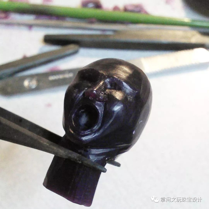 手工银饰教学失蜡法工艺用首饰表达旷世之作呐喊第一弹