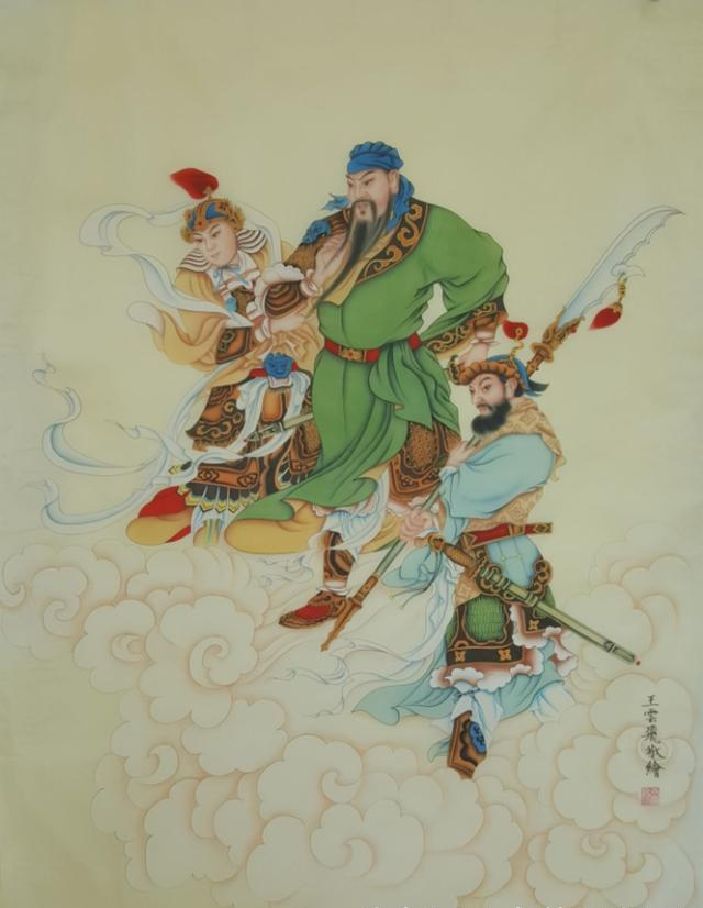 中艺名著名工笔画家王云飞作品赏析