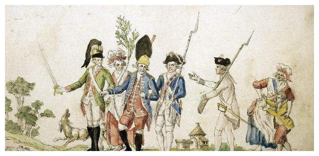 1794年，热月党人发动政变，推翻了雅各宾派的统治