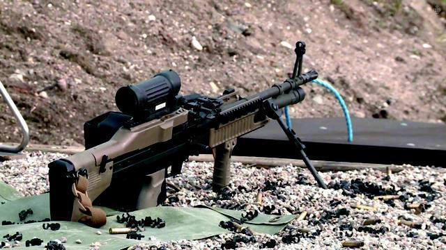 特种兵很爱老朋友美国m60e6通用机枪