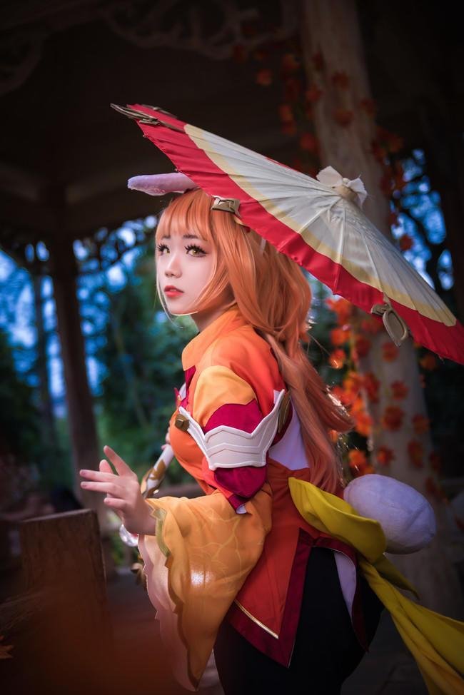 王者荣耀 长城守卫军 公孙离cosplay|王者荣耀|公孙|长城_新浪新闻