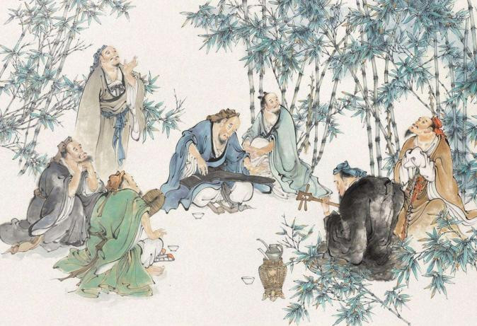 是“闲”还是“贤”?带你走进竹林七贤的历史背景|魏晋|中国古代|竹林七贤|读书人|文人_新浪新闻