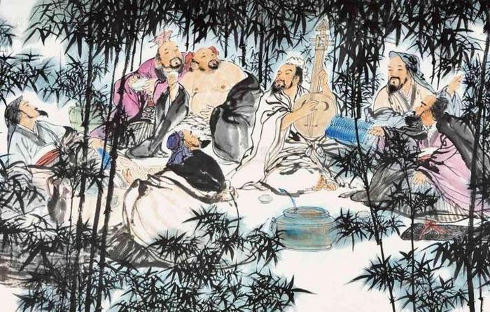 是“闲”还是“贤”?带你走进竹林七贤的历史背景|魏晋|中国古代|竹林七贤|读书人|文人_新浪新闻