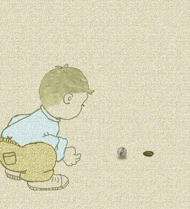 儿时最流行的弹珠游戏,你们都有哪些玩法呢