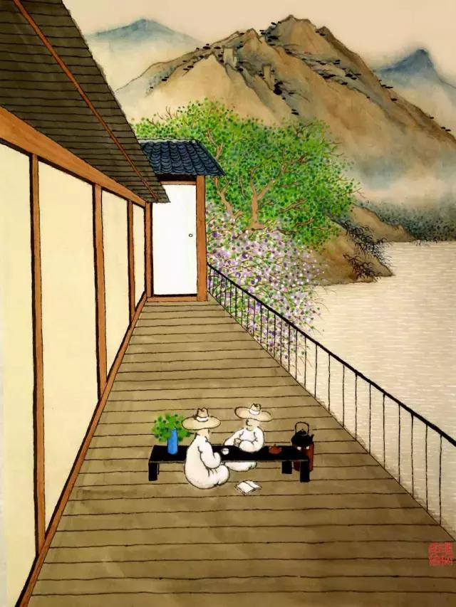 老树画画:24幅节气画,24首节气诗,道出古中国的烟火气息|南方|节气|二十四节气|麦子|农事_新浪新闻