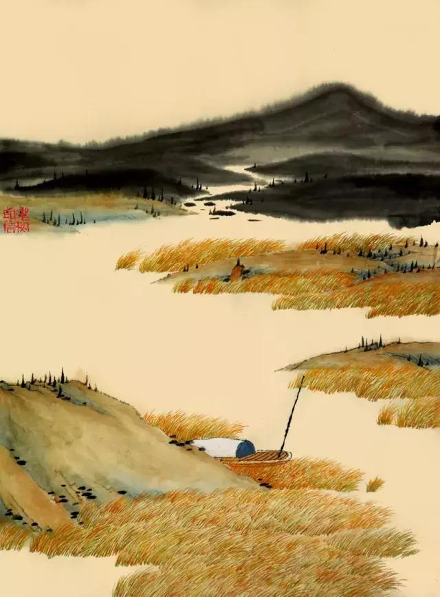 老树画画:24幅节气画,24首节气诗,道出古中国的烟火气息