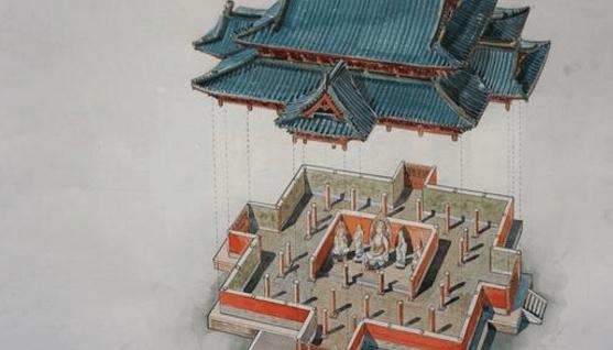 古建筑文化上,什么叫抱厦|古建筑|摩尼殿|皇祐