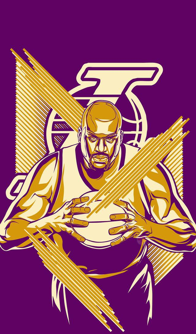 湖人壁纸一日紫金终身湖人不只是说说