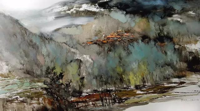 敬畏之心与崇高之美:罗晓平油画作品赏析