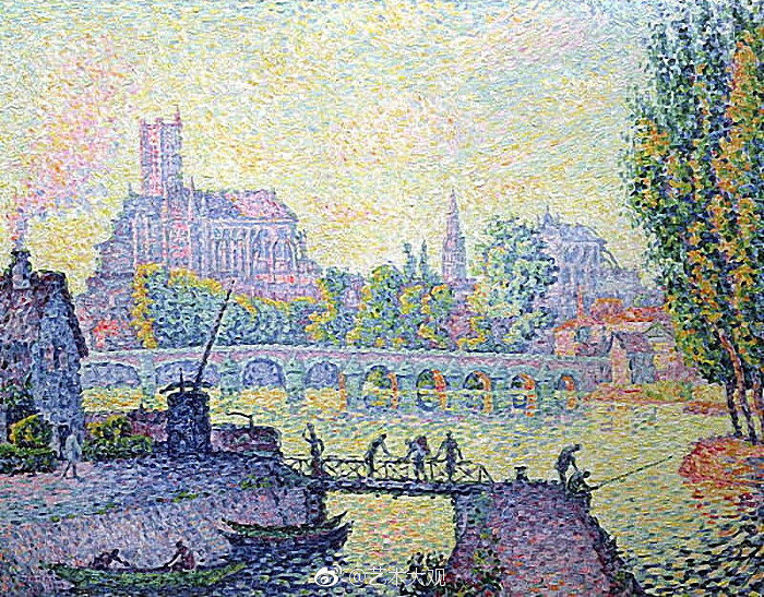 法国新印象派画家保罗·西涅克油画作品欣赏——Paul Signac (1863—1
