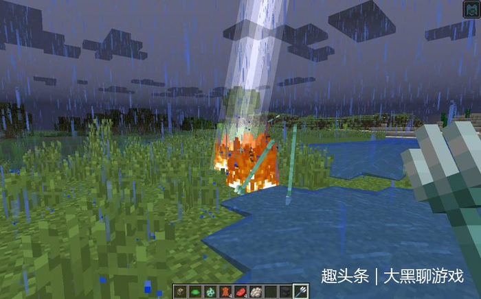 Minecraft中生成火焰的十种方式，用后四种生火勇气可嘉