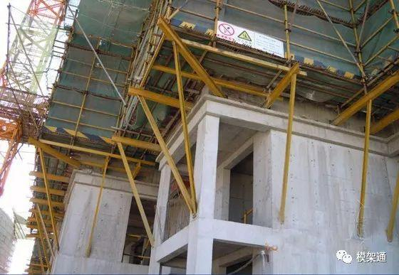 高层建筑采用这种悬挑架:每根悬挑钢梁只要1.3米,可节省176元|悬挑|型钢|工字钢|支座|螺栓_新浪新闻