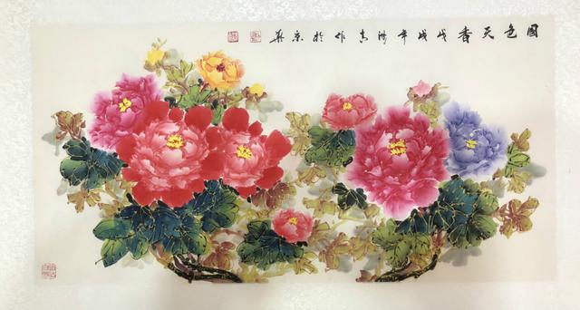 别中双得真功的画家非常少见,所以刘海青的山水品质是真正的雅俗共识
