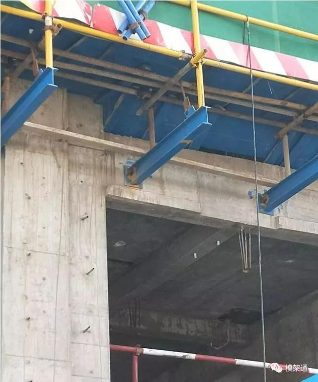 高层建筑采用这种悬挑架:每根悬挑钢梁只要1.3米,可节省176元|悬挑|型钢|工字钢|支座|螺栓_新浪新闻