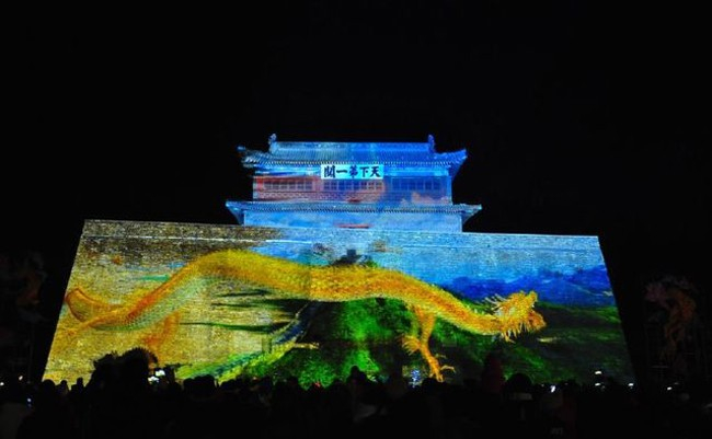 古建筑3D投影灯光秀,让建筑重焕生命!