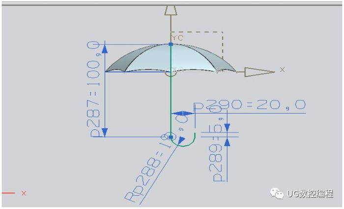 UG建模实例教程-雨伞的三维模型|伞布|建模|雨伞|圆弧|命令_新浪新闻