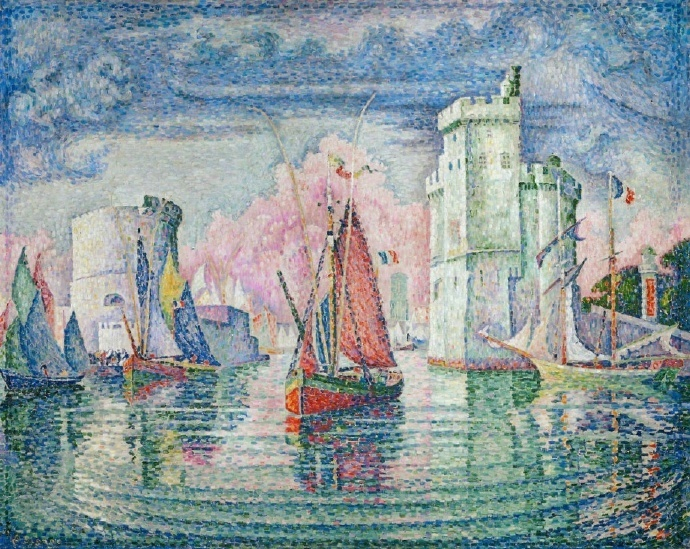 保罗·西涅克(Paul Signac),法国新印象派画家