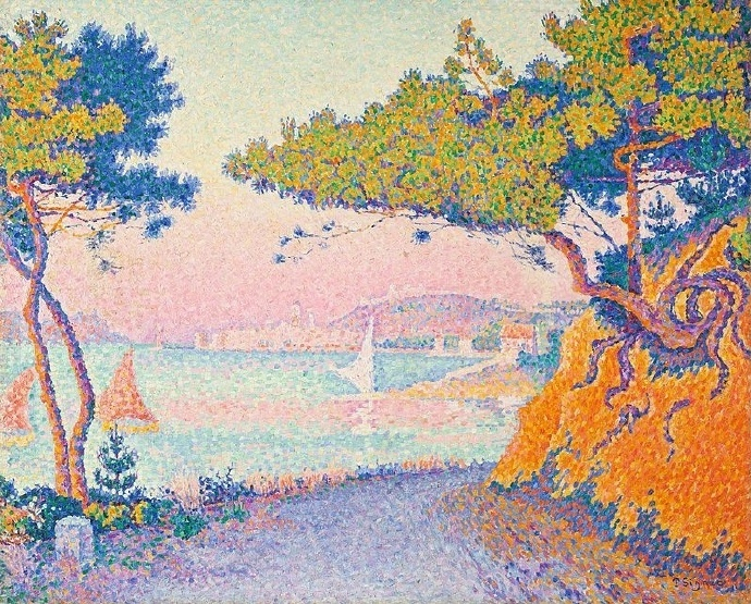 保罗·西涅克(Paul Signac),法国新印象派画家