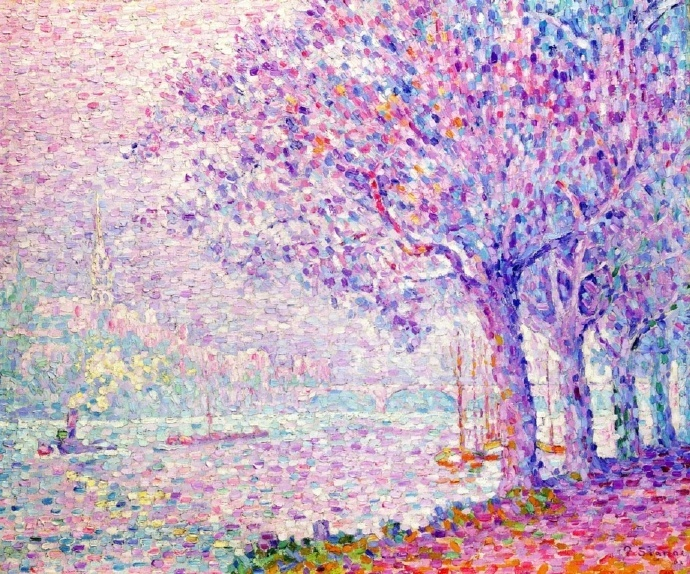 保罗·西涅克(Paul Signac),法国新印象派画家