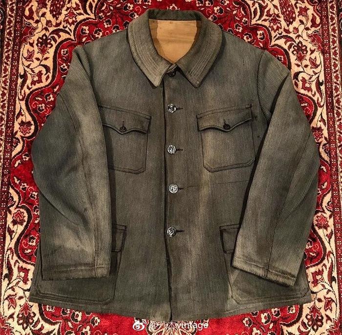 Vintage french hot sale hunting jacket