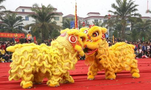 舞狮习俗起源于哪个朝代？|汉章帝|舞狮|金狮|唐太宗|魏武帝_新浪新闻