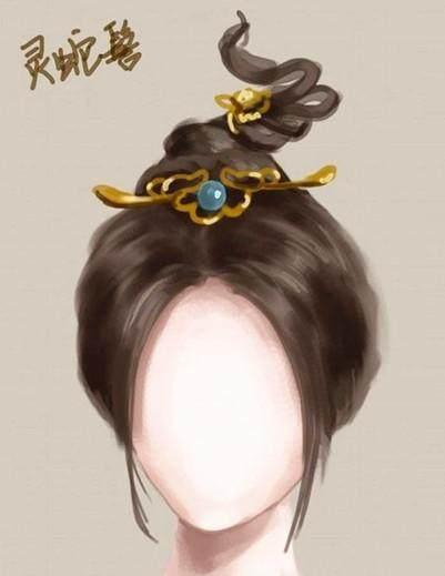 心理测试：史上最全古代发髻图，测一下你穿越到古代是谁？|_新浪新闻