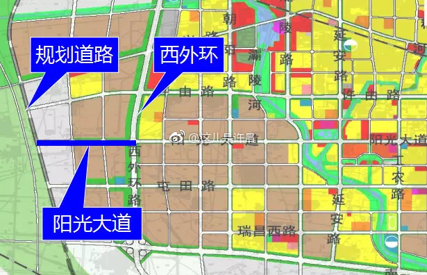 这两条路一通,许昌人不必绕圈,省了很多时间