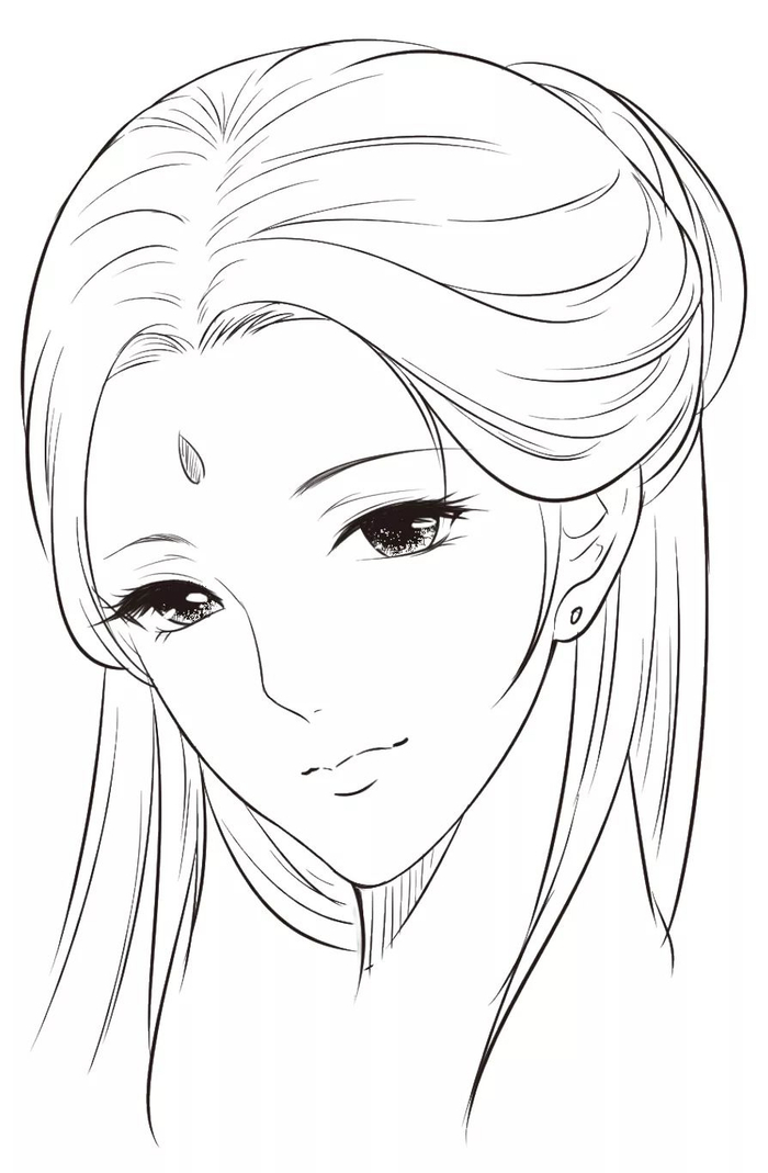 古风美人的五官技法