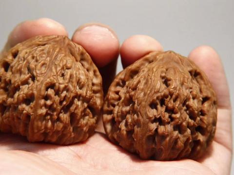 南疆石文玩核桃盘玩把件把玩赵喜满高炮老树
