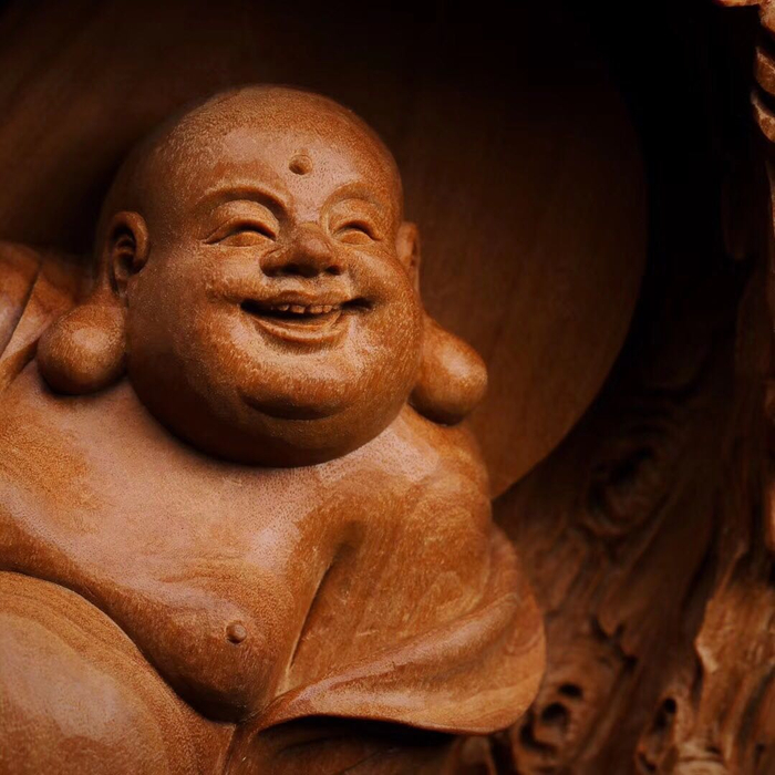 笑口常开“弥勒佛”，大肚能容皆大欢喜|弥勒佛|皆大欢喜|弥勒|大肚弥勒佛|未来佛_新浪新闻