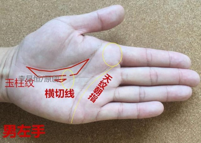 手相玉柱纹这3种标记，好事多磨是非多，中晚运发福者居多！