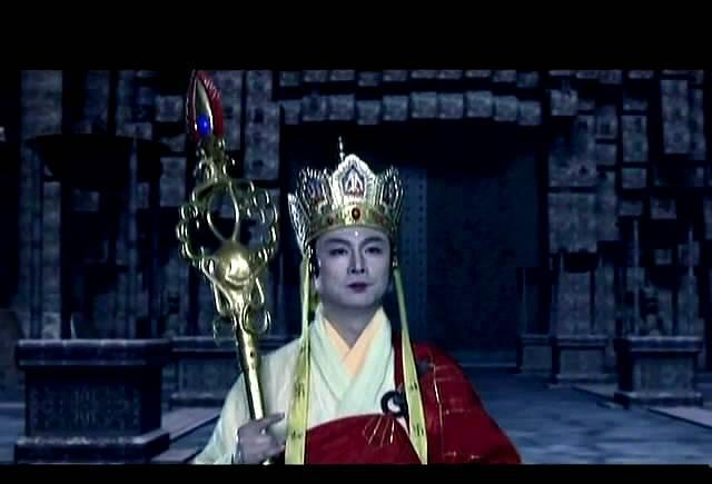 他是地狱开创者, 阎罗王的前任, 地藏王菩萨乖乖听话!