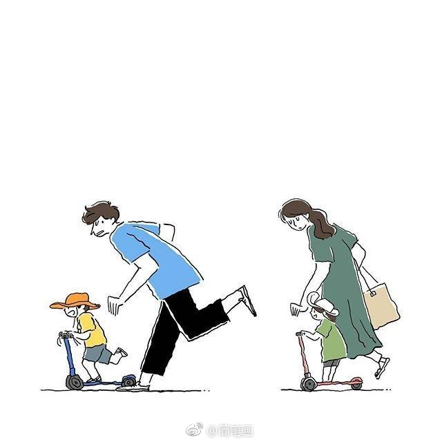 可爱的童趣小插画insjunheesungnuj